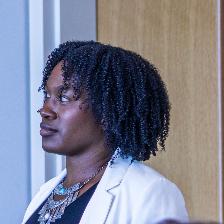 Christina L. Scott leading a session